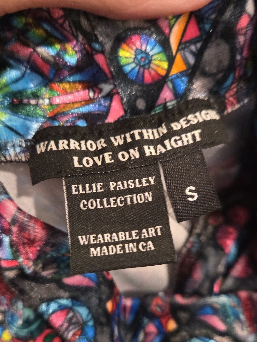 Warrior Within Designs x Love on Haight Ellie Paisley "Cathedral" Velvet Flares! - Picture 2 of 9